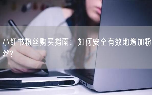 小红书粉丝购买指南：如何安全有效地增加粉丝?