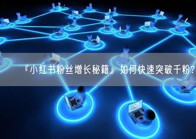 『小红书粉丝增长秘籍』如何快速突破千粉?