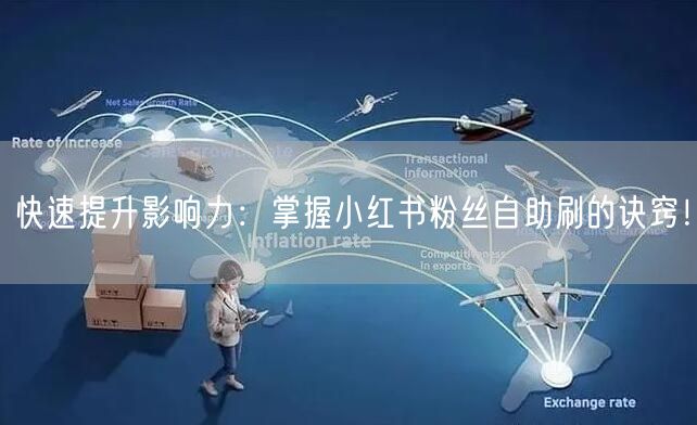 快速提升影响力：掌握小红书粉丝自助刷的诀窍！
