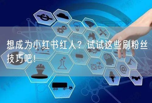 想成为小红书红人？试试这些刷粉丝技巧吧！