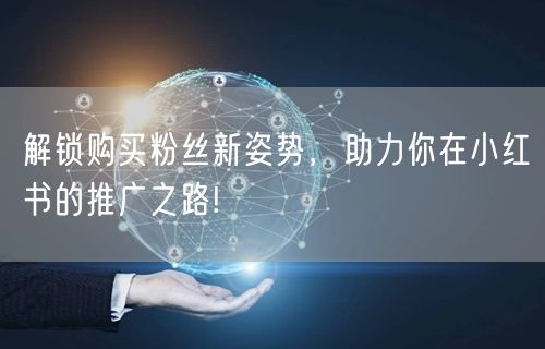 解锁购买粉丝新姿势，助力你在小红书的推广之路!