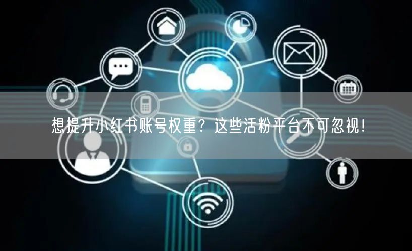 想提升小红书账号权重？这些活粉平台不可忽视！