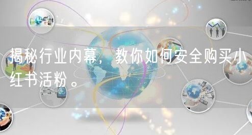 揭秘行业内幕，教你如何安全购买小红书活粉。