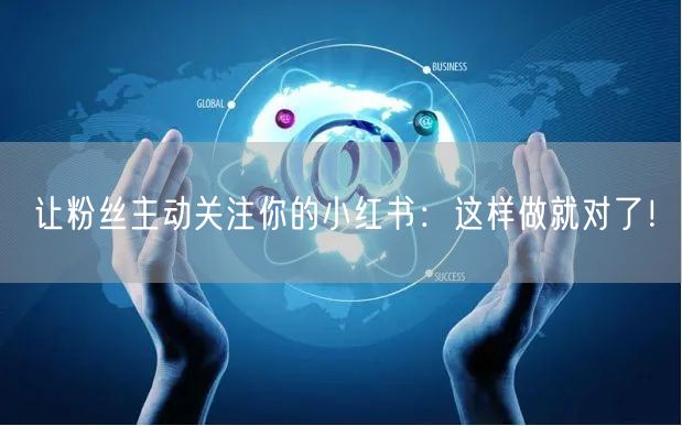 让粉丝主动关注你的小红书：这样做就对了！