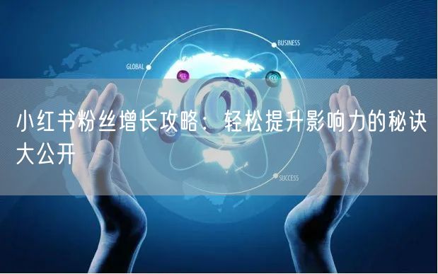 小红书粉丝增长攻略：轻松提升影响力的秘诀大公开
