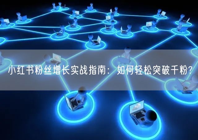 小红书粉丝增长实战指南：如何轻松突破千粉?