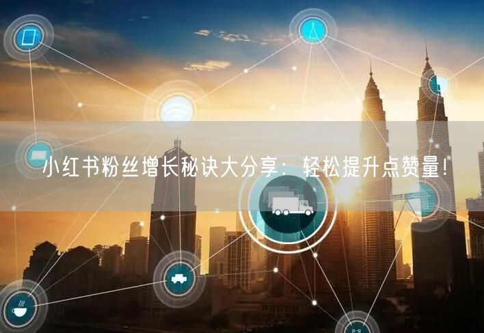 小红书粉丝增长秘诀大分享：轻松提升点赞量！