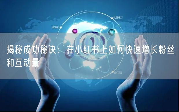 揭秘成功秘诀：在小红书上如何快速增长粉丝和互动量