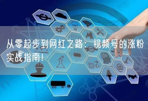 从零起步到网红之路:视频号的涨粉实战指南!
